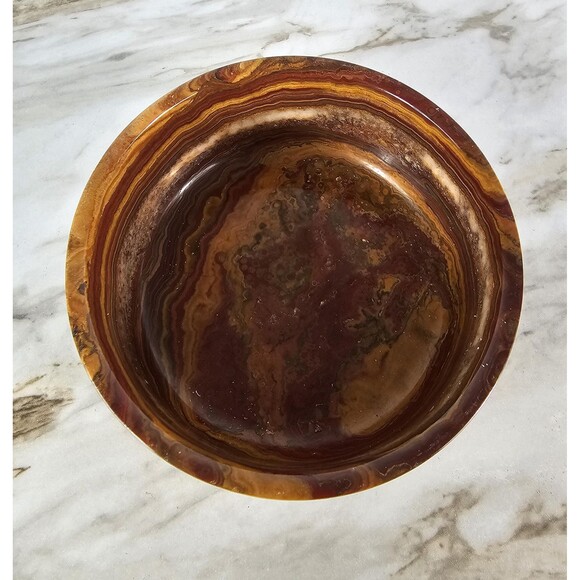 Marble storage box for jewelry, coins, candies and etc., catchall storage - Picture 8 of 10